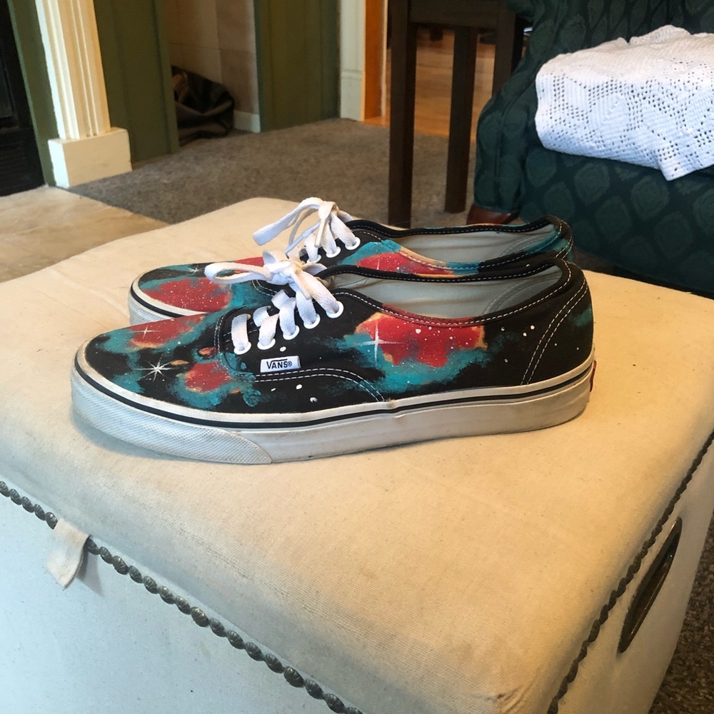 Custom galaxy vans